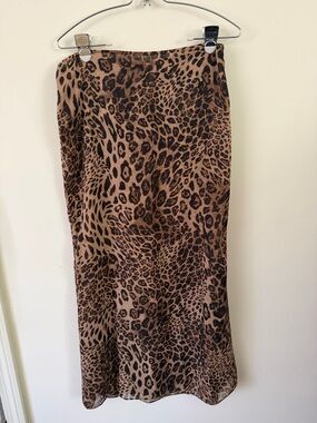 Princess Polly Eleganza Maxi Skirt Leopard